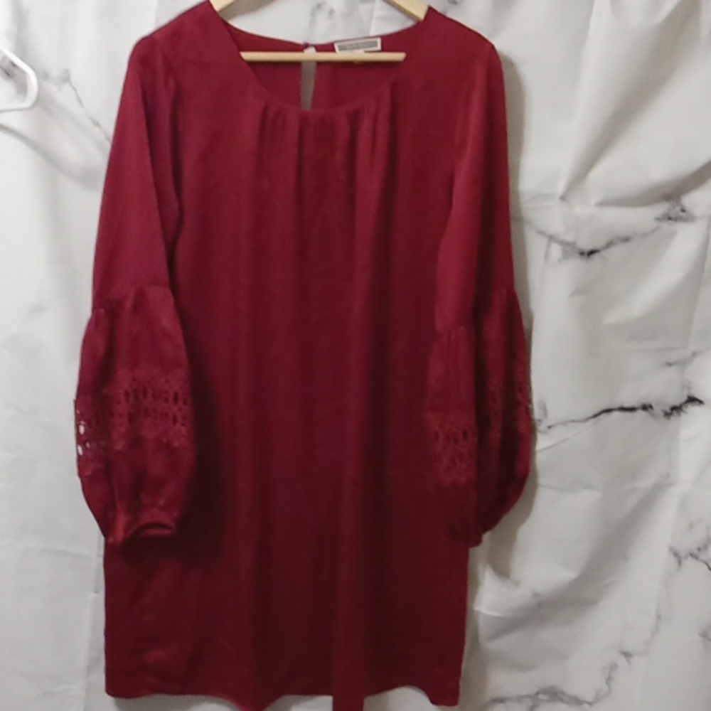 Pleione burgundy dress M 💘💘💘💘